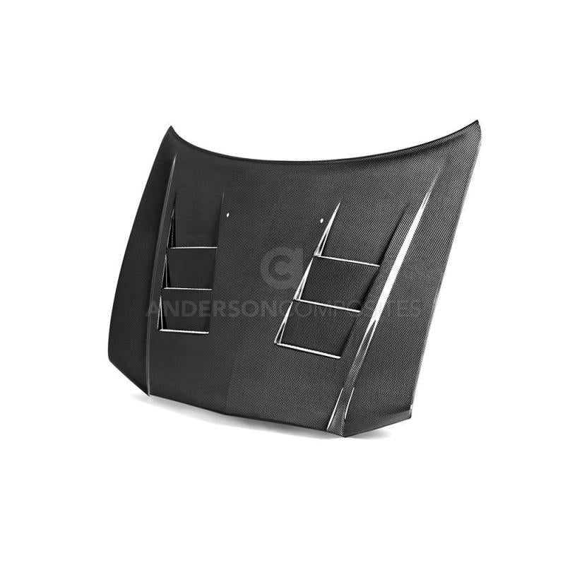 Anderson Composites 11-13 Dodge Charger Type-TS Hood - Burkken Auto Parts