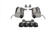 Corsa 2014-2019 Corvette C7 Coupe 6.2L V8 AT/MT 2.75in Valve-Back Dual Rear Exit Black Sport Exhaust - Burkken Auto Parts
