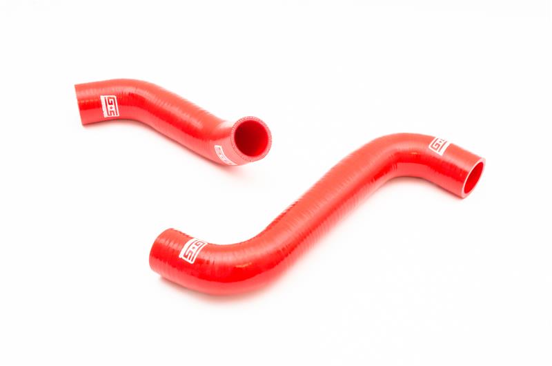 GrimmSpeed 02-07 Subaru WRX / 04-07 Subaru STi / 02-05 Subaru Impreza Radiator Hose Kit - Red - Burkken Auto Parts
