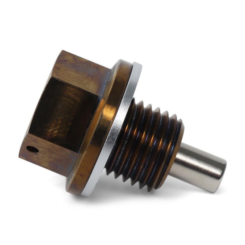 BLOX Racing Titanium Magnetic Oil & Transmission Drain Plug Set - Honda M14X1.5 - Burkken Auto Parts