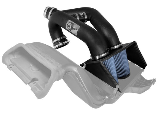 aFe MagnumFORCE Pro 5R Stage-2 XP Intake System 16 Ford F-150 EcoBoost V6-2.7L/3.5L (tt) (Blk) - Burkken Auto Parts