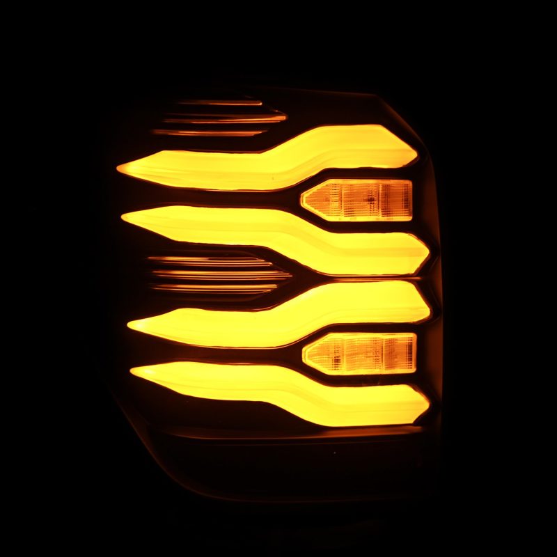 AlphaRex 10-21 Toyota 4Runner LUXX LED Taillights Blk w/Activ Light/Seq Signal - Burkken Auto Parts