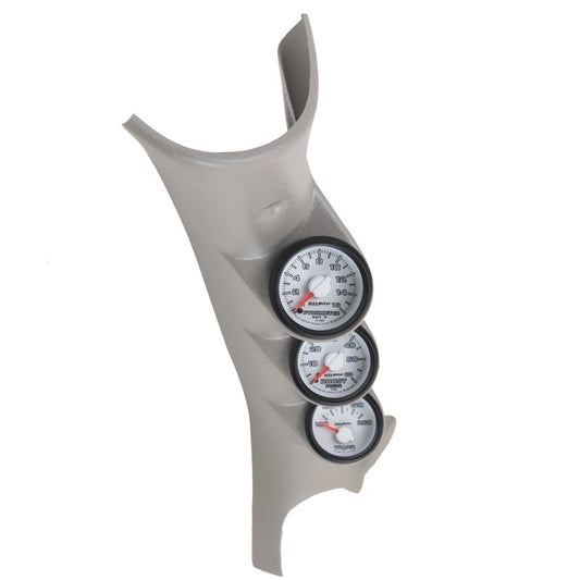 Autometer 03-09 Dodge Ram Triple Pillar Gauge Kit - Burkken Auto Parts