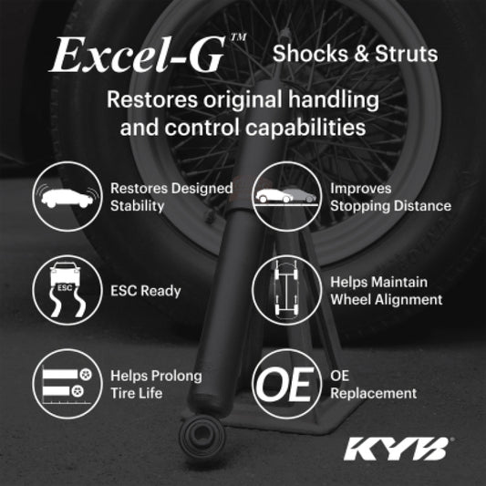 KYB 14-18 BMW X5 / 15-19 X6 (Exc. Elec. Cont. Susp.) Excel-G Strut - Front