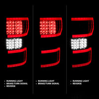 ANZO 18-19 Ford F-150 LED Taillights Chrome - Burkken Auto Parts