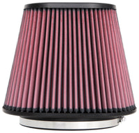 K&N Universal Clamp-On Air Filter 7in x 5-3/16in Flange 10in x 6-1/4in B 6-3/4in x 4-1/2in T 8in H - Burkken Auto Parts