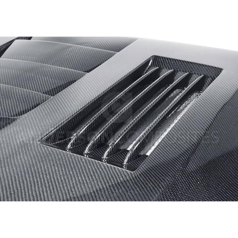 Anderson Composites 10-14 Ford Mustang/Shelby GT500 and 2013-2014 GT/V6 Type-SS Hood - Burkken Auto Parts