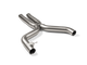 Akrapovic 2021+ BMW G87 M2, G80 M3 &amp; G82 M4 Evolution Short Link pipe w/o Resonator  (Titanium) - Burkken Auto Parts