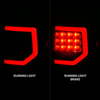 ANZO 07-11 Toyota Tundra Full LED Taillights Black Housing Smoke Lens G2 (w/C light Bars) - Burkken Auto Parts