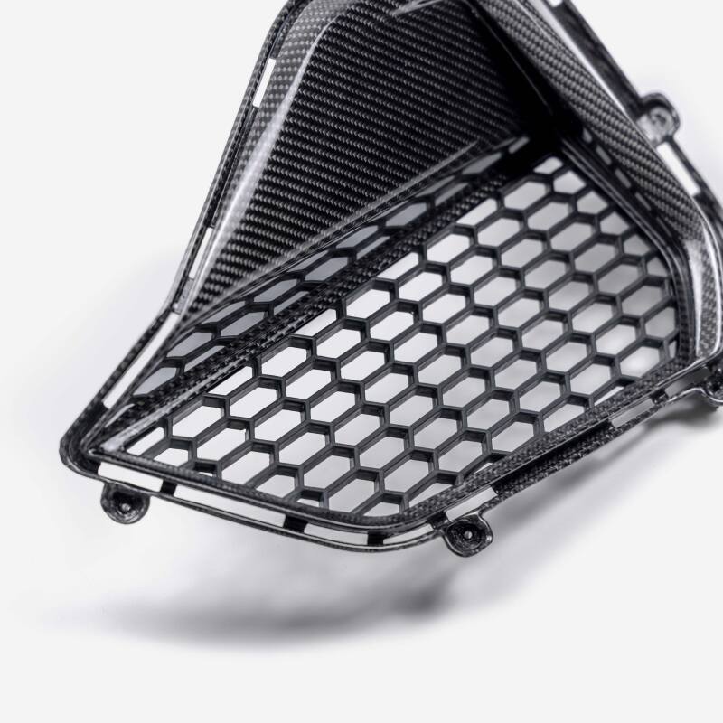 Anderson Composites 2024 Ford Mustang GT Carbon Fiber Front Bumper Inserts - Burkken Auto Parts