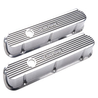 Edelbrock Valve Cover Elite II Series Ford 289-302-351W CI V8 Tall Polished - Burkken Auto Parts