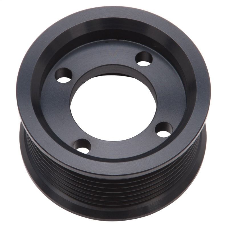 Edelbrock Pulley SC E-Force 2 625In 8 Rib Black - Burkken Auto Parts
