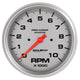 Autometer Marine Silver Ultra-Lite 5in 10K RPM In-Dash Tachometer Gauge - Burkken Auto Parts