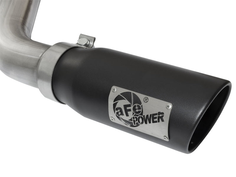 aFe MACH Force-Xp 3in CB SS Dual Exhaust w/Black Tips 09-16 GM Silverado/Sierra 4.3L/4.8L/5.3L - Burkken Auto Parts