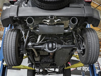 aFe Rebel Series 2.5in 409 SS Axle-Back Exhaust w/ Black Tips 2007+ Jeep Wrangler (JK) V6 3.6L/3.8L - Burkken Auto Parts