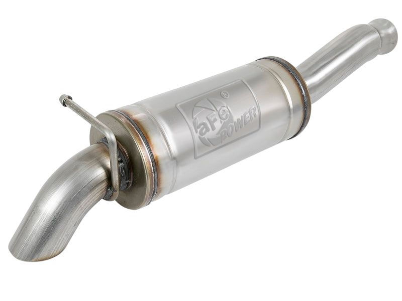 aFe Rock Basher 2.5in 409SS Cat-Back Exhaust System 18-21 Jeep Wrangler (JL) V6 3.6L - Burkken Auto Parts