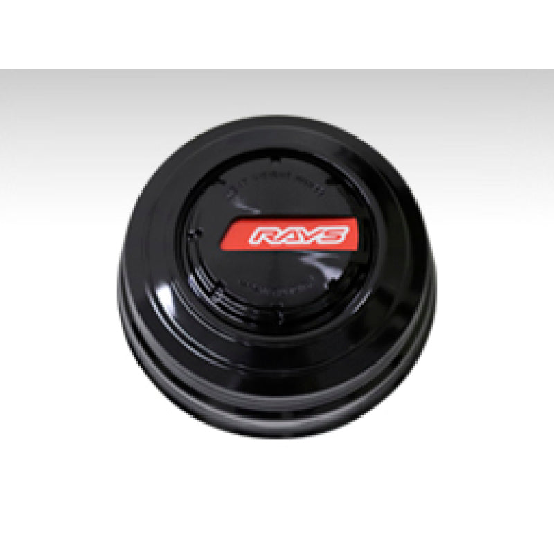 Gram Lights Rays LPS Center Cap - Black / Red - Burkken Auto Parts