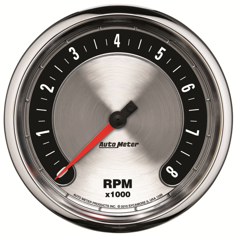 Autometer American Muscle 5in. 0-8K RPM In-Dash Tachometer Gauge - Burkken Auto Parts