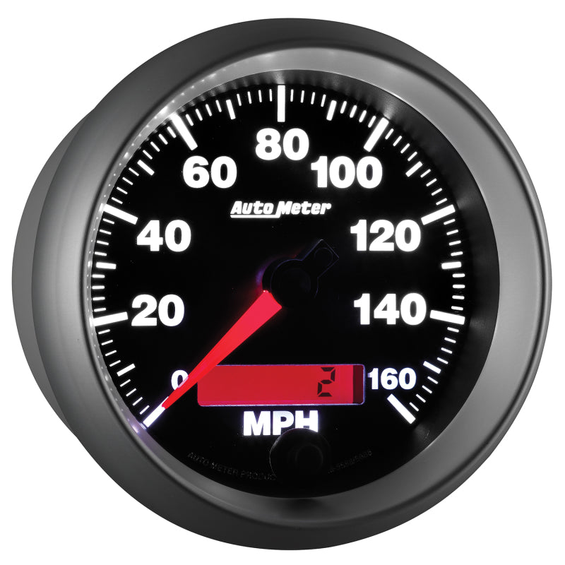 Autometer Electric Programmable 85.7mm Speedometer 160MPH - Burkken Auto Parts
