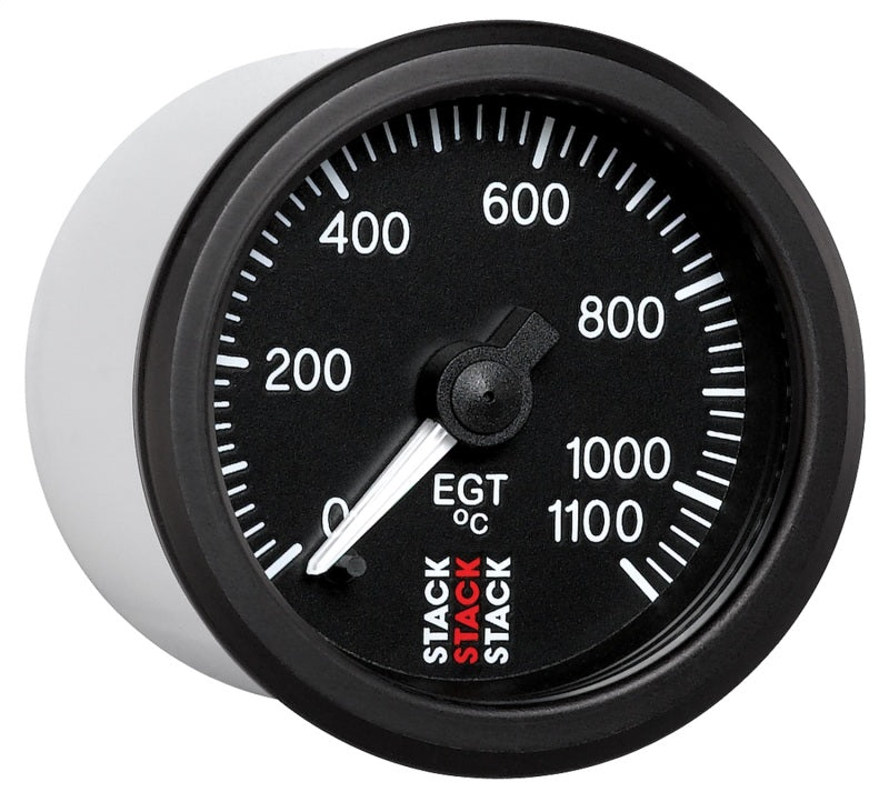 Autometer Stack 52mm 0-1100 Deg C Pro Stepper Motor Exhaust Gas Temp Gauge - Black - Burkken Auto Parts