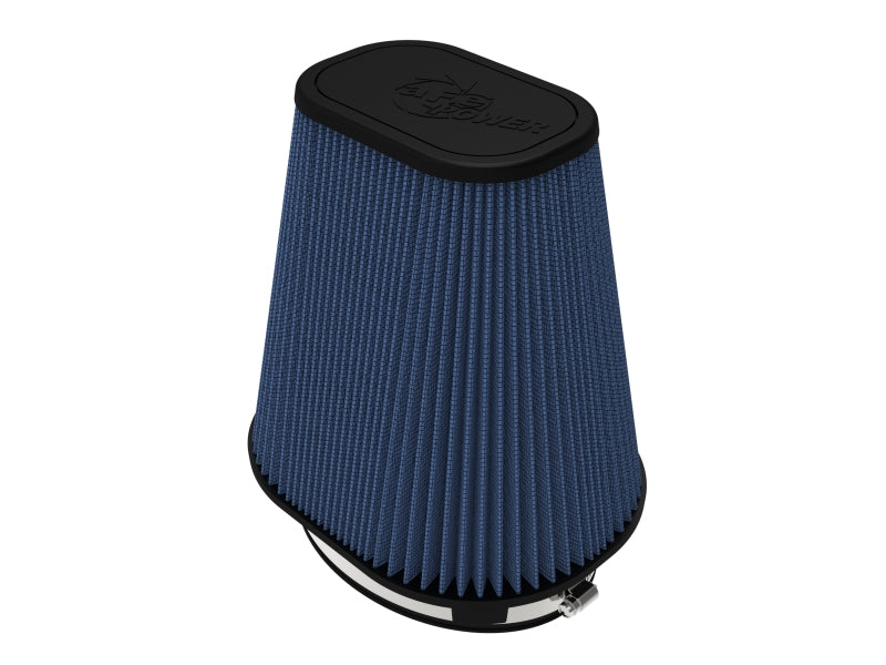 aFe Magnum FLOW Universal Pro 5R Air Filter (7.5x5.5)in F (9.25x7.25)in B (6x4)in T x 9in H - Burkken Auto Parts