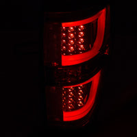 ANZO 2009-2013 Ford F-150 LED Taillights Chrome - Burkken Auto Parts