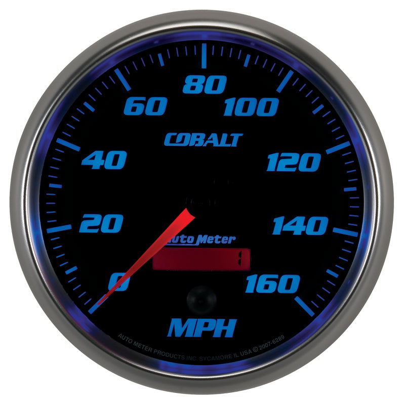 Autometer Cobalt 5in 160mph In-Dash Electronic Programmable Speedometer - Burkken Auto Parts