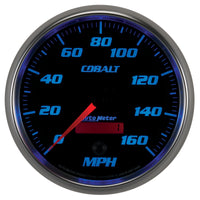 Autometer Cobalt 5in 160mph In-Dash Electronic Programmable Speedometer - Burkken Auto Parts