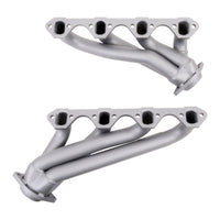 BBK 79-93 Mustang 351 Swap Shorty Unequal Length Exhaust Headers - 1-5/8 Titanium Ceramic - Burkken Auto Parts