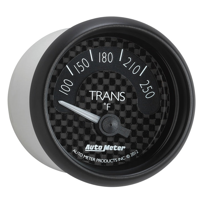 Autometer GT Series 52mm Short Sweep Electronic 100-250 Deg F Transmission Temperature - Burkken Auto Parts