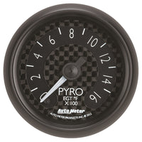 Autometer GT Series 52mm Full Sweep Electronic 0-1600 Deg F EGT/Pyrometer Gauge - Burkken Auto Parts