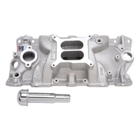 Edelbrock Intake Manifold Performer Eps w/ Oil Fill Tube And Breather for Small-Block Chevy - Burkken Auto Parts