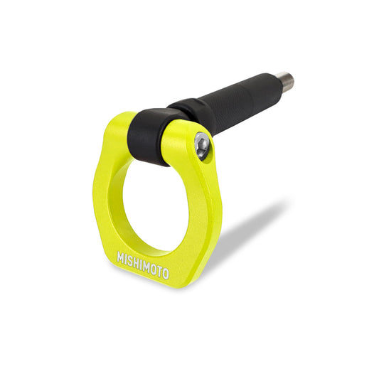 Mishimoto 02-07 Subaru WRX/STI Neon Yellow Racing Front Tow Hook