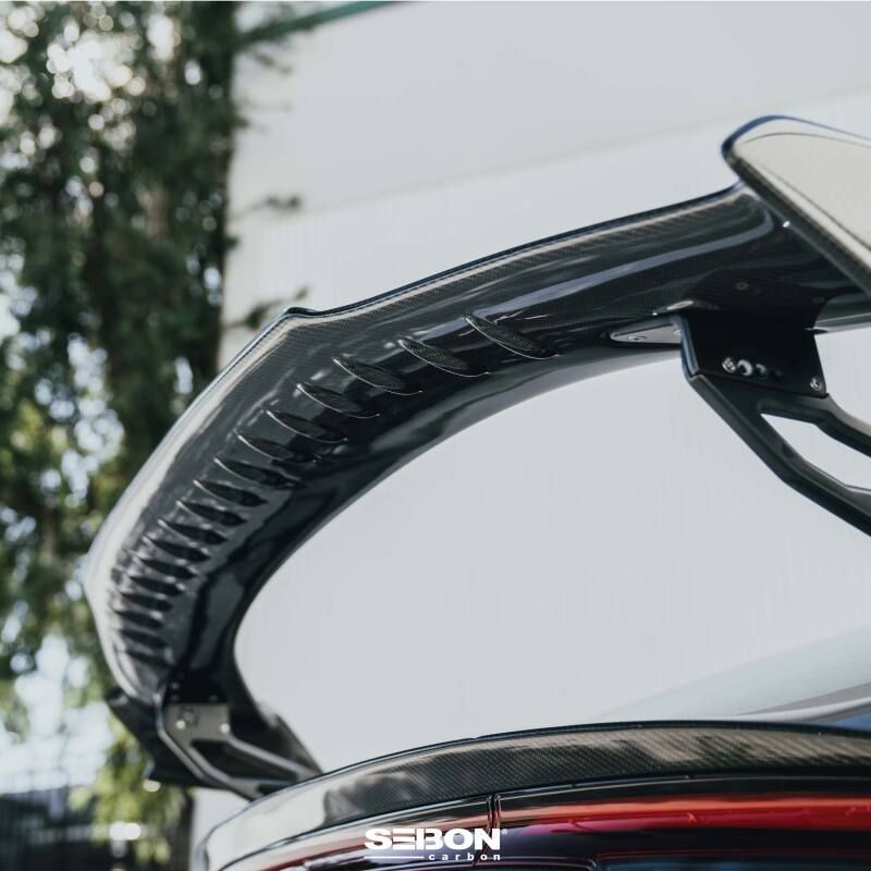 Seibon 23-24 Honda Civic Type R MB-Style Carbon Fiber Rear Spoiler - Burkken Auto Parts