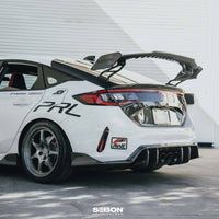 Seibon 2023+ Honda Civic Type R MB-Style Carbon Fiber Rear Diffuser - Burkken Auto Parts