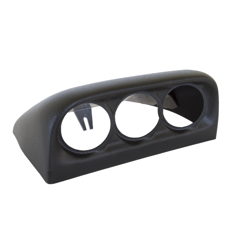 Autometer 98-02 Dodge Ram (exc 02 1500) Triple Dash Pod - Black - Burkken Auto Parts