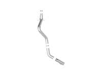 aFe Large Bore-HD 5 IN 409 SS DPF-Back Exhaust System w/Polished Tip 20-23 GM Truck V8-6.6L - Burkken Auto Parts