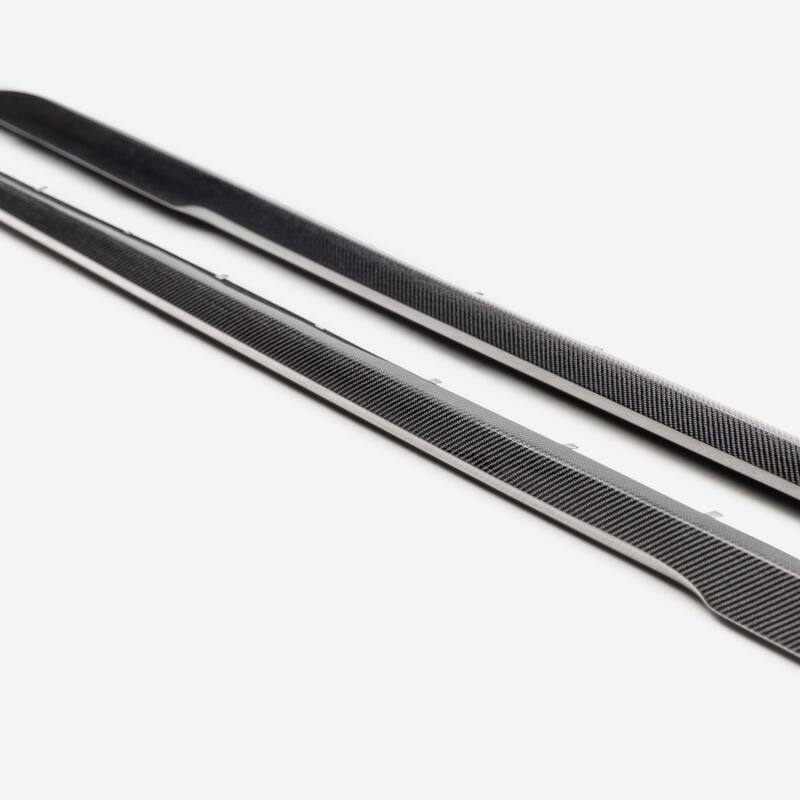 Anderson Composites 22-23 Cadillac CT5 Blackwing Type-ST Carbon Fiber Rocker Panel Extensions - Burkken Auto Parts