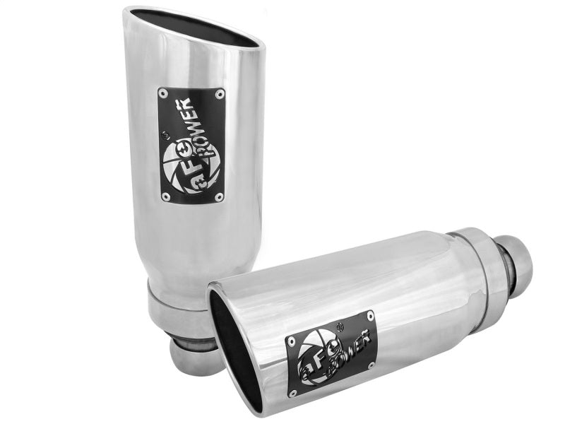aFe Power MACH Force-XP 5in 09-15 Dodge Ram V8-5.7L/3.0L (td) 409 SS Exhaust Tip Upgrade - Burkken Auto Parts