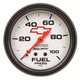 AutoMeter Gauge Fuel Press 2-5/8in. 100PSI Mechanical Chevy Red Bowtie White - Burkken Auto Parts