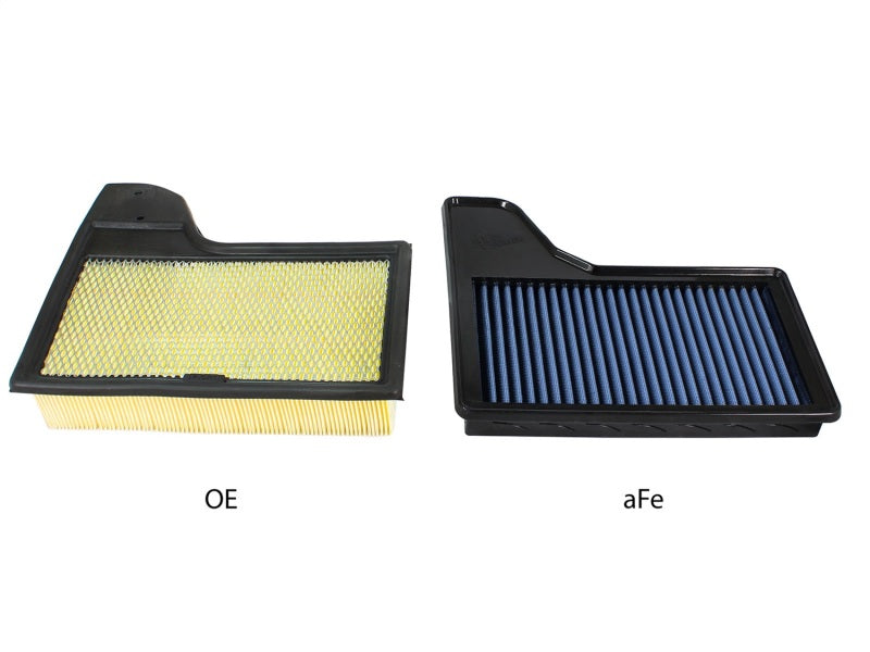 aFe MagnumFLOW OEM Replacement Air Filter PRO 5R 2015 Ford Mustang L4 / V6 / V8 - Burkken Auto Parts