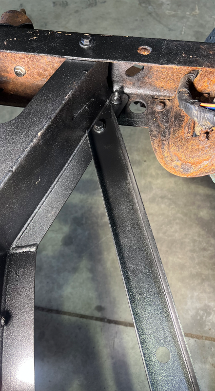 Rustbuster 1988-1998 Chevy C/K 1500/2500 Spare Tire Crossmember Support Piece