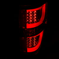 ANZO 2009-2013 Ford F-150 LED Taillights Chrome - Burkken Auto Parts