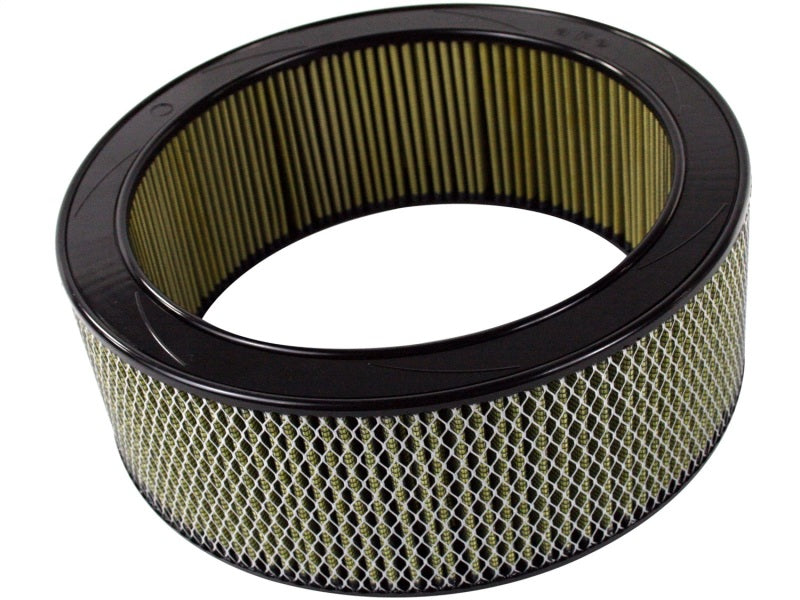 aFe MagnumFLOW Air Filters Round Racing PG7 A/F RR PG7 14OD x 11ID x 5H IN with E/M - Burkken Auto Parts
