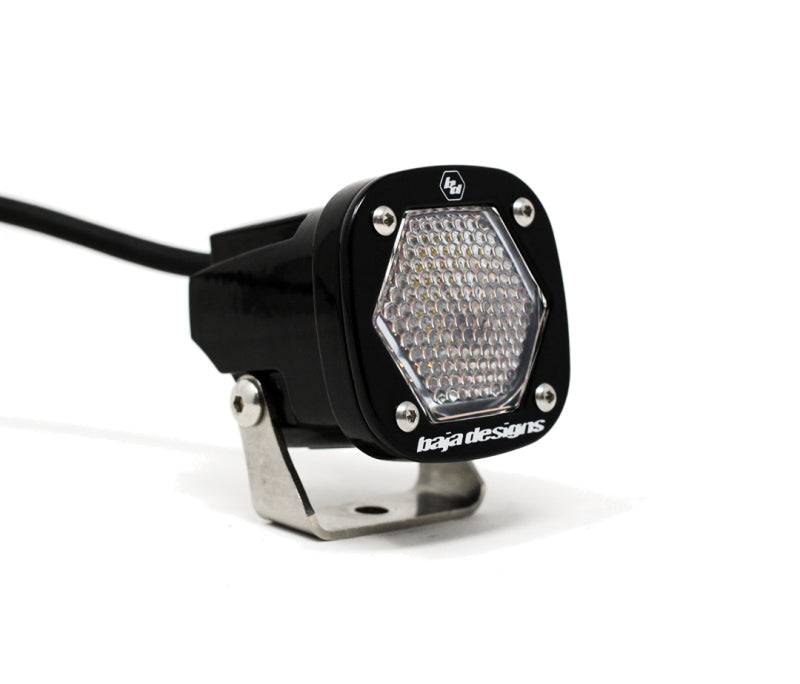 Baja Designs S1 Work/Scene LED Light w/ Mounting Bracket Single - Burkken Auto Parts