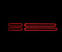 AlphaRex 23-25 Nissan Z Nova-Series Quad-Loop Style Prismatic LED Tail Lights - Black - Burkken Auto Parts