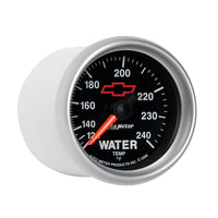 Autometer Sport-Comp II 2-1/16in 120-240 Deg Mechanical Water Temp Gauge - Bowtie Black - Burkken Auto Parts