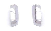 AVS 14-18 Chevy Silverado 1500 Upper Mirror Covers 2pc - Chrome - Burkken Auto Parts