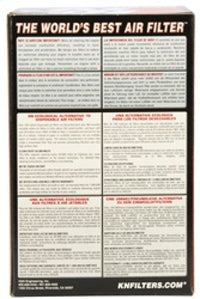 K&N Filter Universal Filter Round Straight 2.75in Flange ID / 4in OD / 6in Height / 20 deg Angle - Burkken Auto Parts