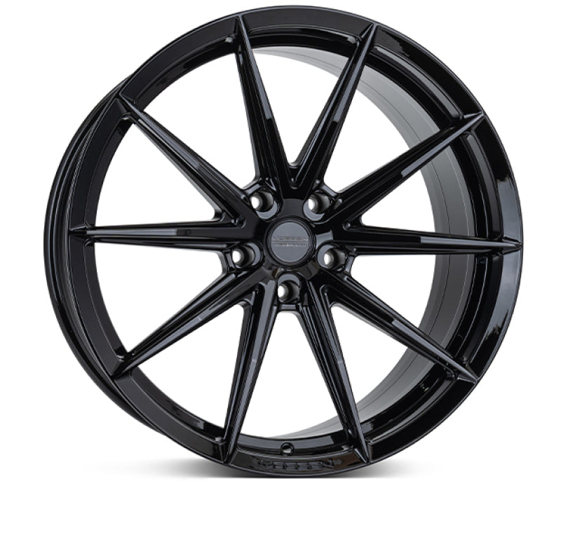 Vossen HFX-2 22x9 / 5x120 / ET30 / Flat Face / 72.56 - Gloss Black Wheel - Burkken Auto Parts